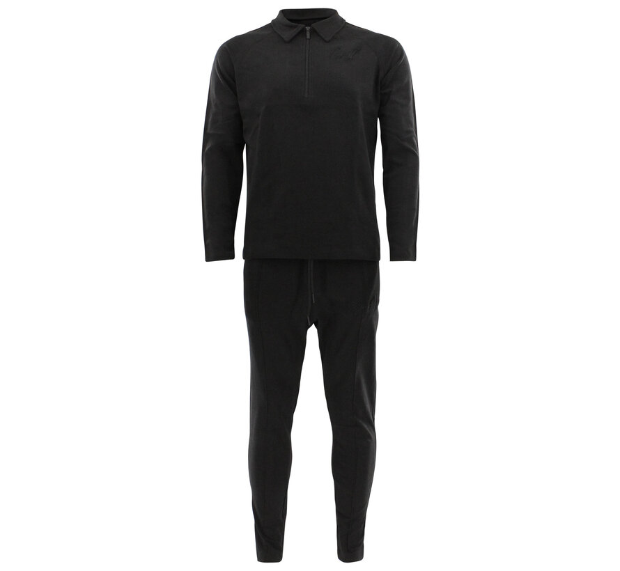 Legend Sports Suit LA Luxe Lounge zwart heren/dames katoen