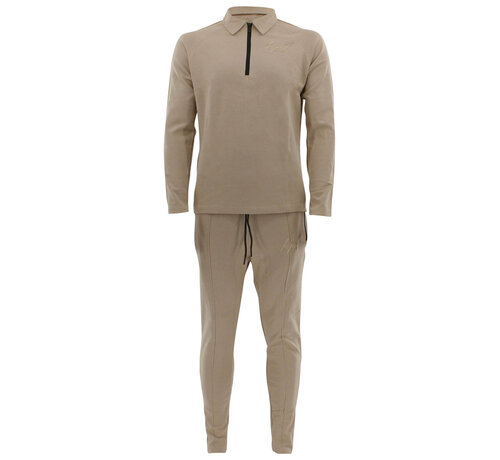Legend Legend Sports Suit LA Luxe Lounge Beige heren/dames katoen