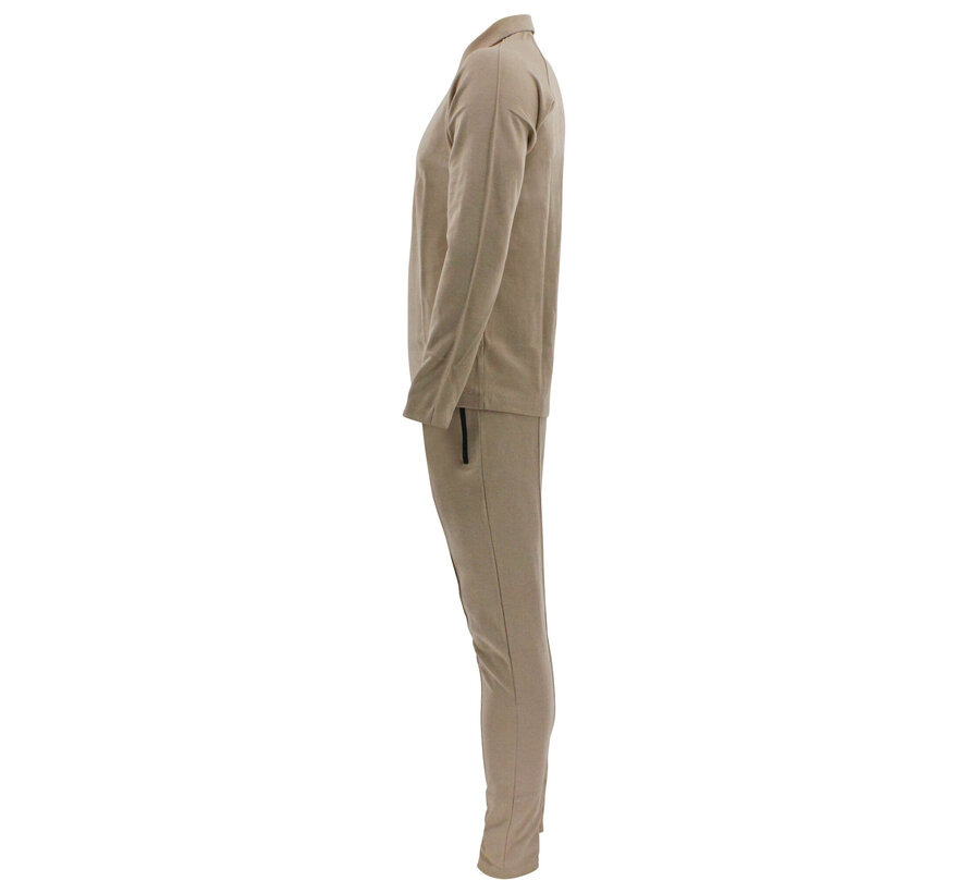 Legend Sports Suit LA Luxe Lounge Beige heren/dames katoen