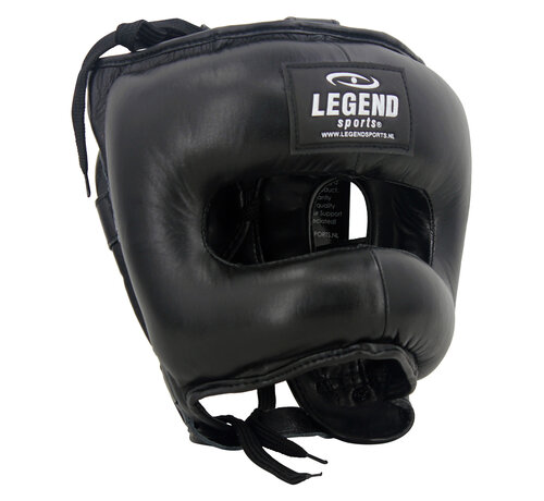 Legend Legend Sports Hoofdbeschermer + Neusbeschermer PRO Zwart