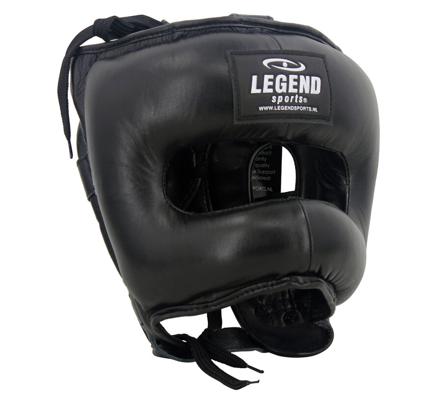 Legend Sports Hoofdbeschermer + Neusbeschermer PRO Zwart