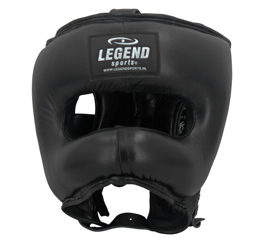 Legend Sports Hoofdbeschermer + Neusbeschermer PRO Zwart