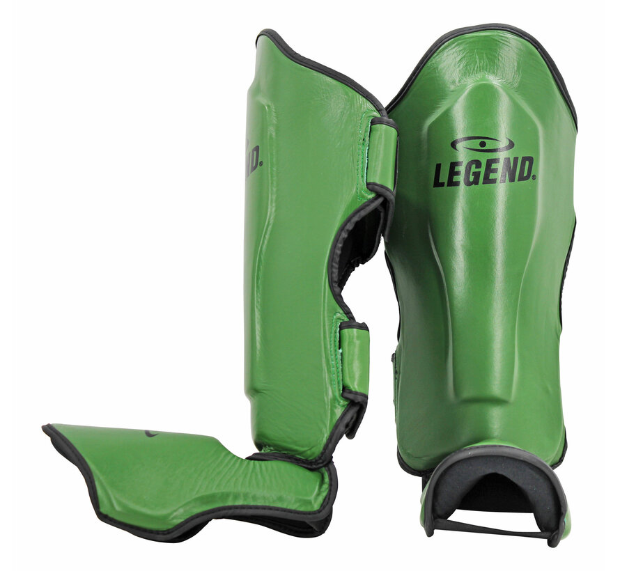 Legend Sports Scheenbeschermers kickboksen leer PRO Army