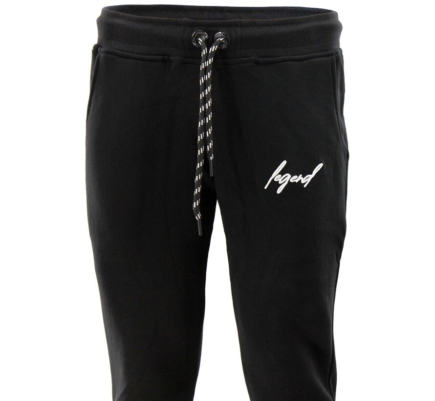 Legend Sports Joggingbroek dames/heren signature line zwart