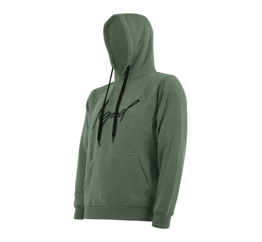 Legend Sports Hoodie Heren / Dames Signature Milano Olive Cotton