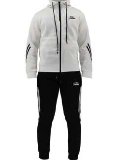 Legend Legend Sports Trainingspak Heren/Dames Wit Legend