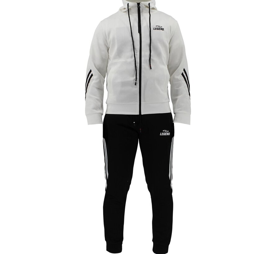 Legend Sports Trainingspak Heren/Dames Wit Legend