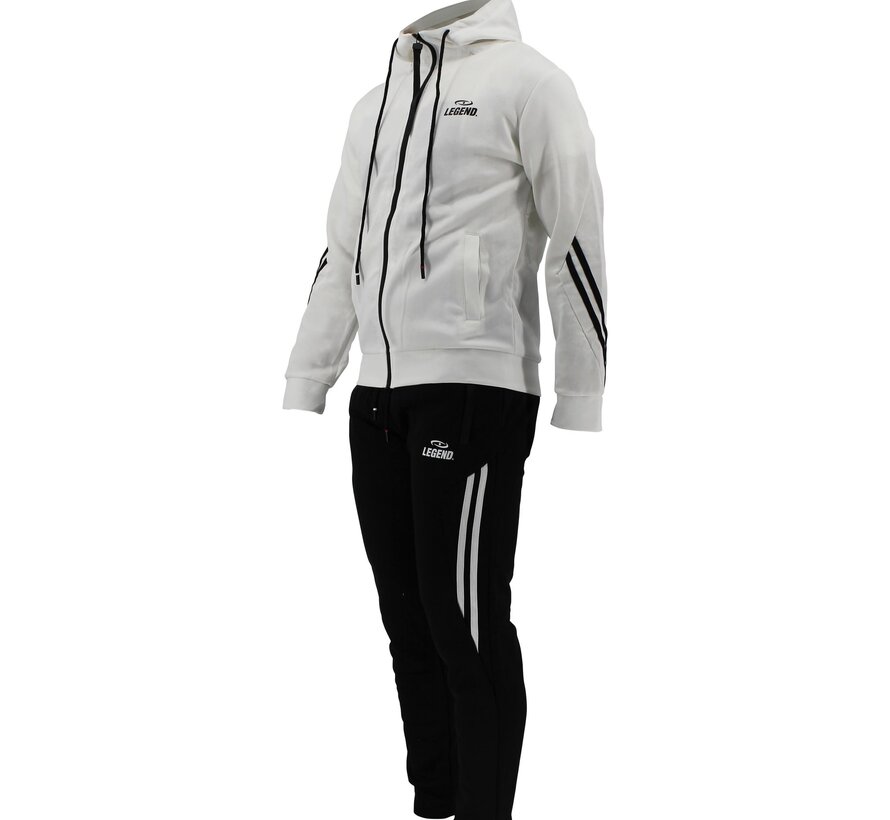 Legend Sports Trainingspak Heren/Dames Wit Legend