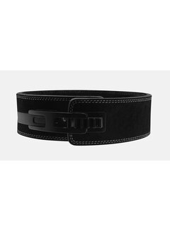 Legend Legend Sports PowerLifting Belt Dames/Heren Zwart Leer – Aanpasbare Sluiting voor Krachttraining