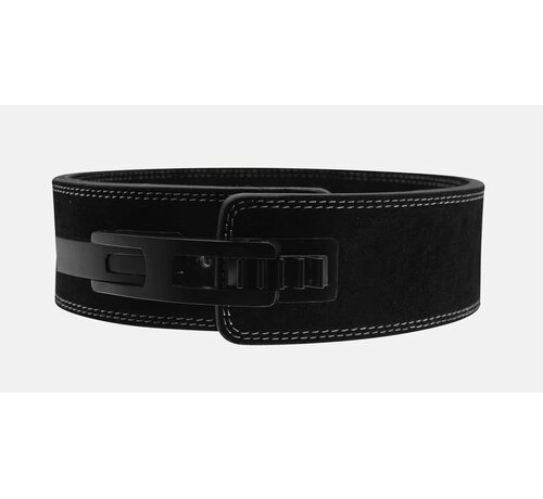 Legend Legend Sports PowerLifting Belt Dames/Heren Zwart Leer – Aanpasbare Sluiting voor Krachttraining