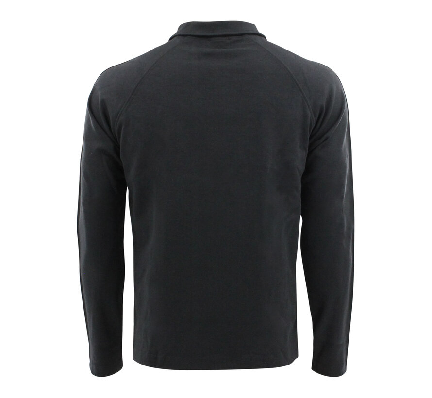 Legend Sports Sweater LA Luxe Lounge half zip zwart heren/dames katoen