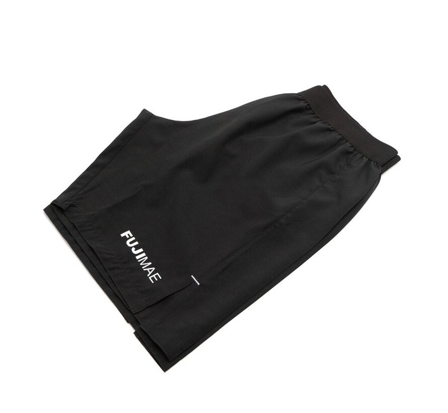 Training Fightshorts - Kleur: Zwart (Maat: L) OP=OP