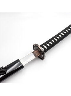 FUJIMAE Stainless Steel Katana - Black Samurai Decoratieve Zwaard