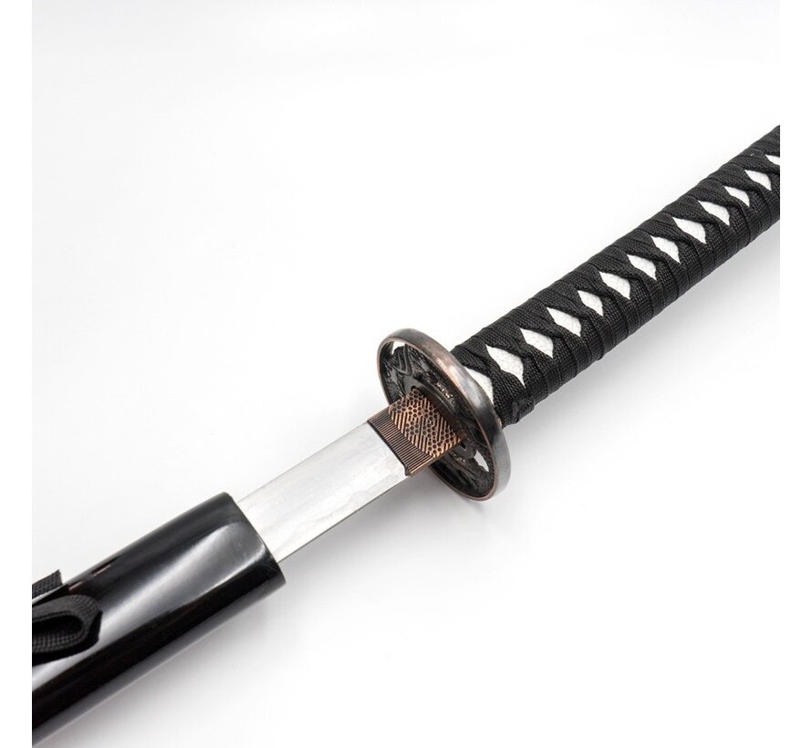 Stainless Steel Katana - Black Samurai Decoratieve Zwaard