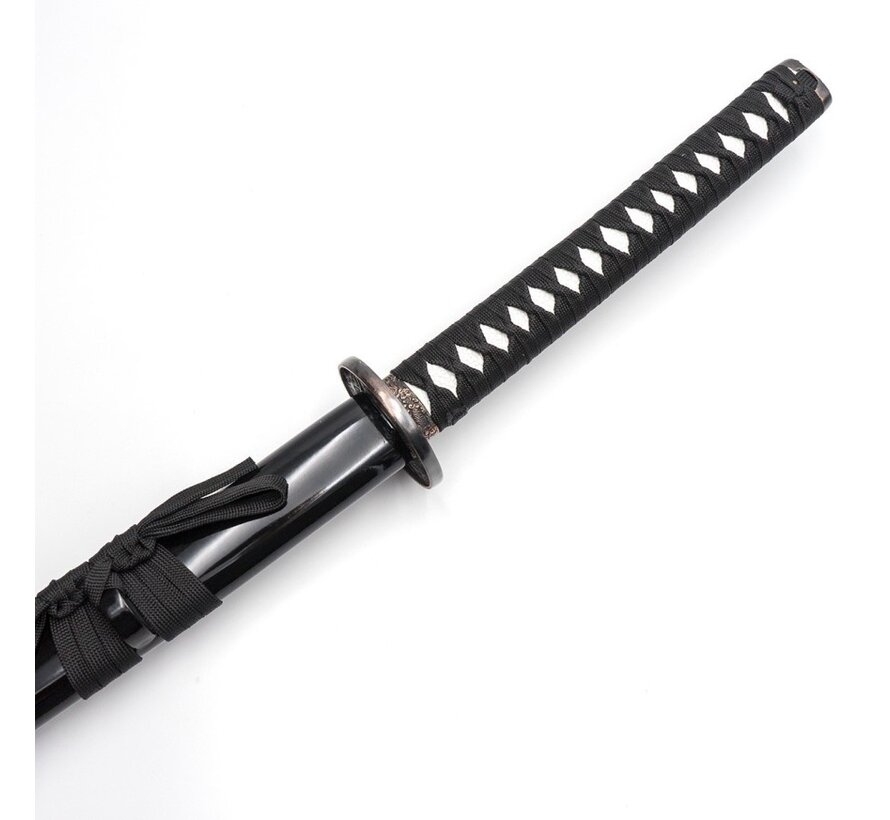 Stainless Steel Katana - Black Samurai Decoratieve Zwaard