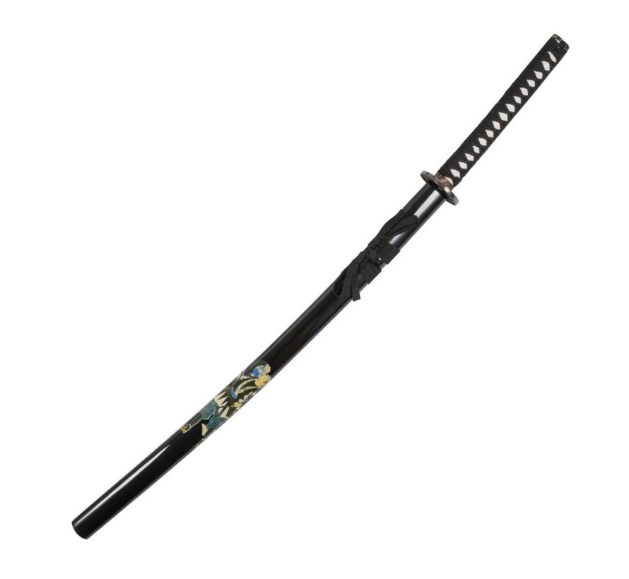 Stainless Steel Katana - Black Samurai Decoratieve Zwaard