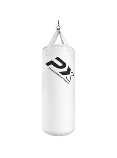 Phoenix PX Punching Bag EXTRA - 130 x 50 cm, gevuld, wit