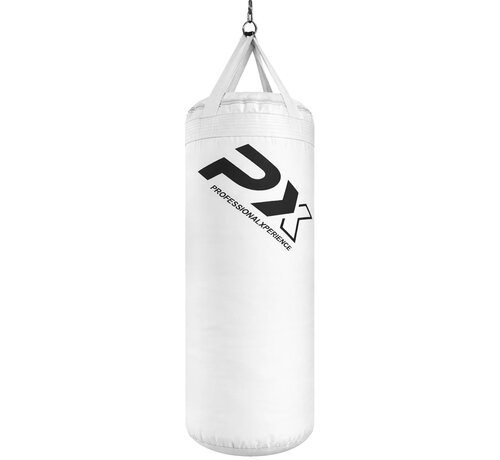 Phoenix PX Punching Bag EXTRA - 130 x 50 cm, gevuld, wit