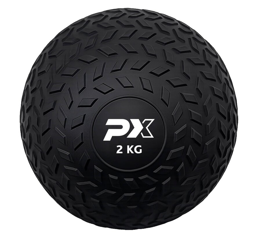 Medicine Ball / Slam Ball GRIP 2kg - Voor Intensieve Training