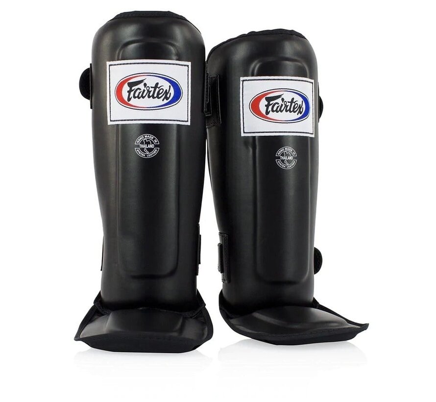 Fairtex SP3 scheen- wreefbeschermer zwart - L OP=OP