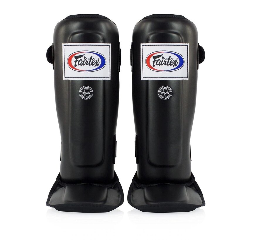 Fairtex SP3 scheen- wreefbeschermer zwart - L OP=OP