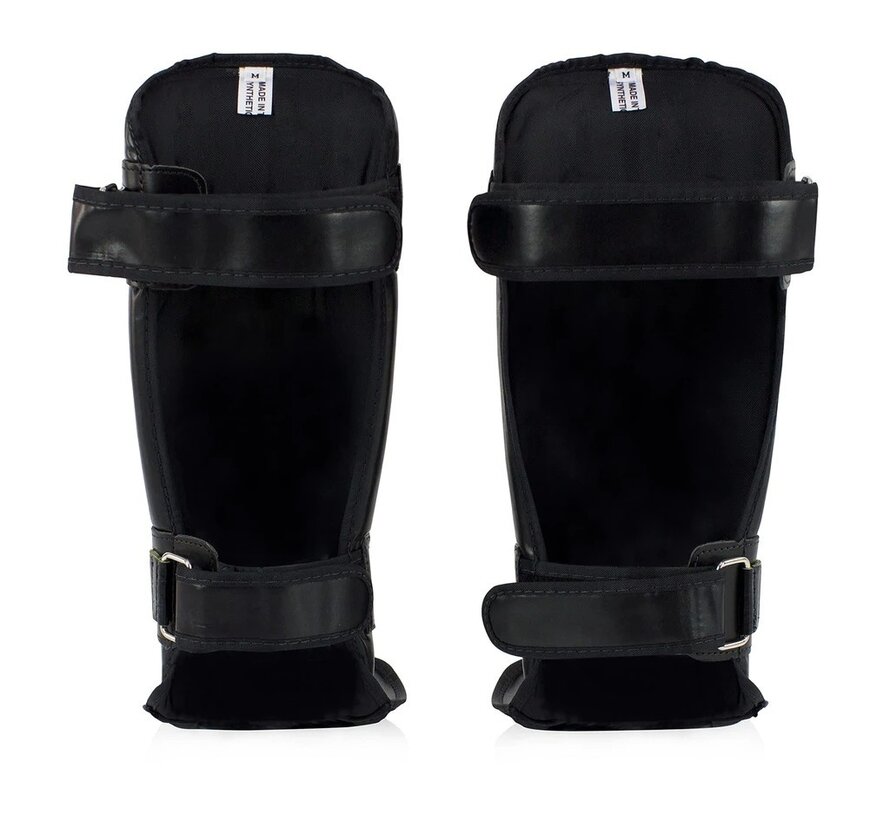 Fairtex SP3 scheen- wreefbeschermer zwart - L OP=OP