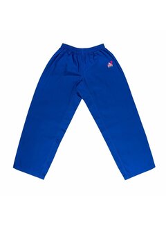 FUJIMAE Training Karate broek - Maat: 5 - 180, Kleur: Blauw OP=OP