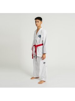 FUJIMAE Lichtgewicht ITF Taekwon-Do pak - Wit, 200 Cm OP=OP