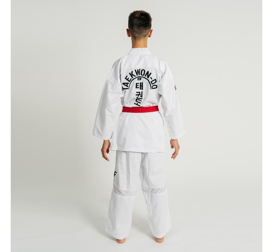 Lichtgewicht ITF Taekwon-Do pak - Wit, 200 Cm OP=OP