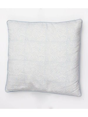 Rozablue Pillow 60x60 Floral Sky gray