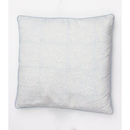 Rozablue Pillow 60x60 Floral Sky gray