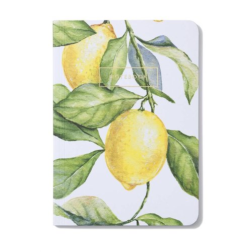 Notebook Yellow Lemon Tree