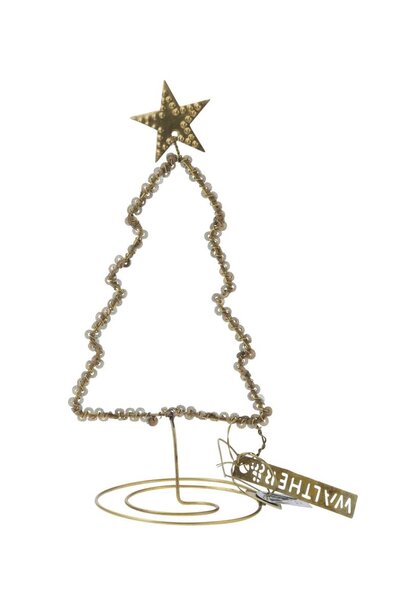 Christmas Tree gold antique 26034-14