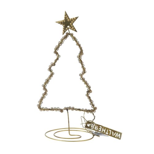 Walther & Co Christmas Tree gold antique 26034-14