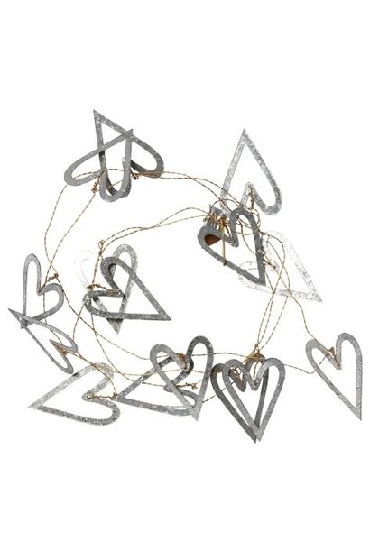 Hart / Heart chain (open) 2 mtr