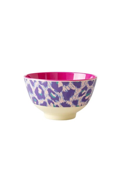 Melamine kom small Leopard