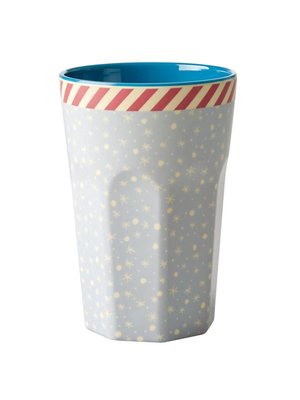 Rice Melamine Tall cup Snowflake