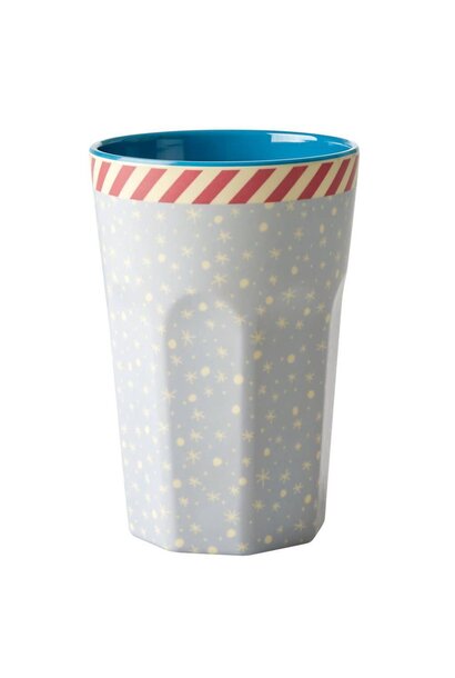 Melamine Tall cup Snowflake