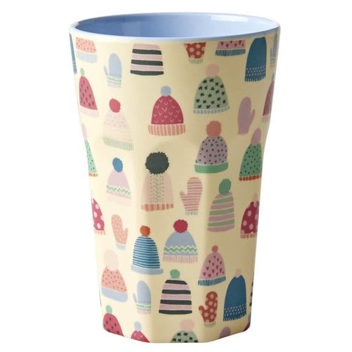 Rice Melamine Tall cup Mittens and Beanies