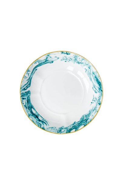Diep bord Marble Jade