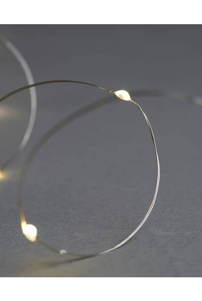 Knirke lichtjes 40L zilver