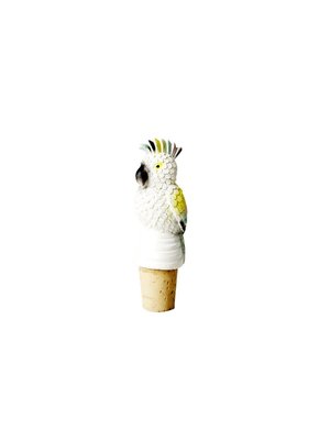 Rice Wine Stopper Cockatoo white