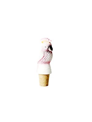 Rice Wine Stopper Cockatoo pink