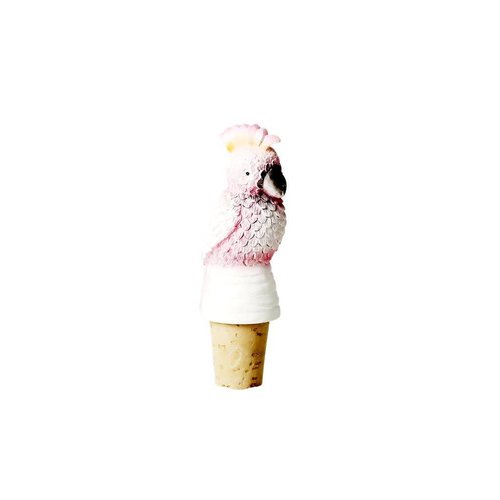 Rice Wine Stopper Cockatoo pink