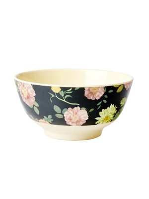 Rice Melamine bowl Dark Rose