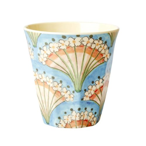 Rice Melamine beker Flower Fan Rice Melamine beker Flower Fan