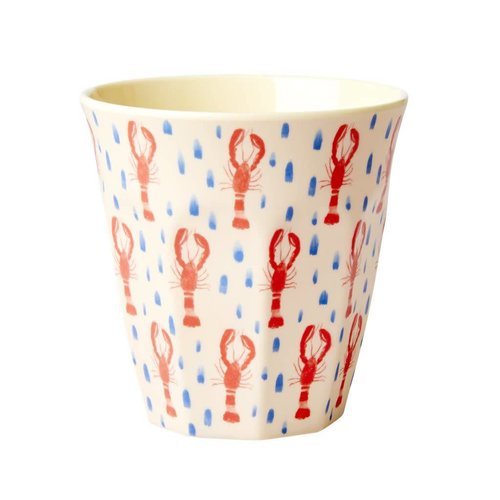 Rice Melamine beker Lobster Rice Melamine beker Lobster