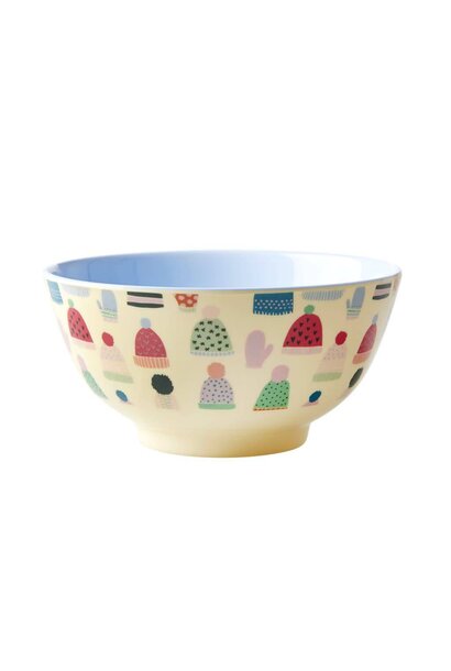 Melamine kom Mittens and Beanies