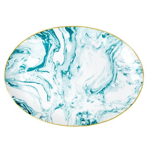 Rice Serveerschaal Marble Jade