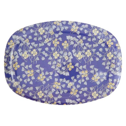 Rice Melamine ovaal bord Hanging Flower Rice Melamine ovaal bord Hanging Flower